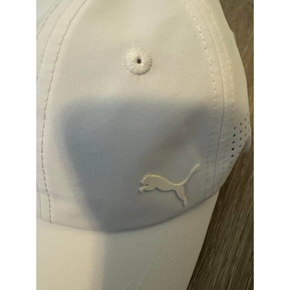 Puma Baseball Cap One Size White Back Mesh Casual Strap Back Logo Outdoor - Picture 3 of 5